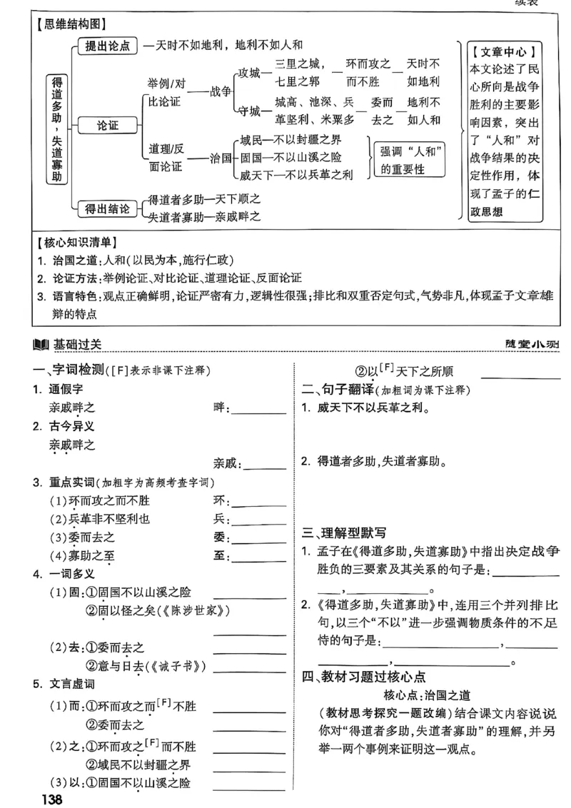 2026辽宁万唯试题研究（语文-2古诗文阅读）_26《万唯中考试题研究》辽宁_2026《辽宁万唯试题研究》语文