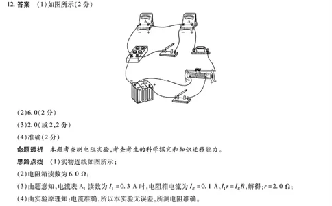2025年四省联考物理答案_2025年2月_250217天一大联考2025届高三四省联考（陕晋青宁）_天一大联考2025届高三四省联考（陕晋青宁）物理