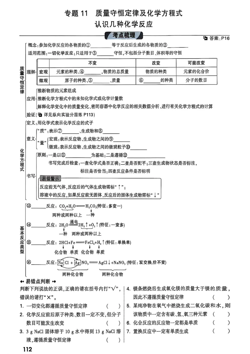2026辽宁万唯试题研究（化学-主书）_26《万唯中考试题研究》辽宁_2026《辽宁万唯试题研究》化学