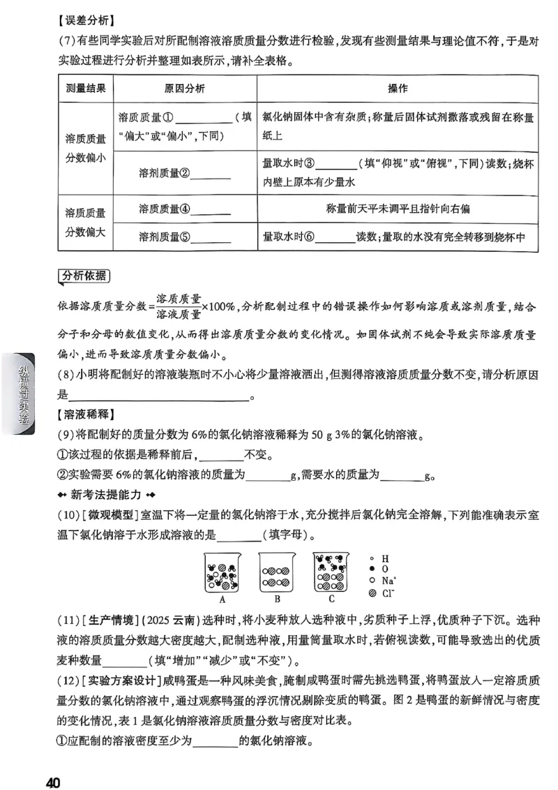 2026辽宁万唯试题研究（化学-主书）_26《万唯中考试题研究》辽宁_2026《辽宁万唯试题研究》化学