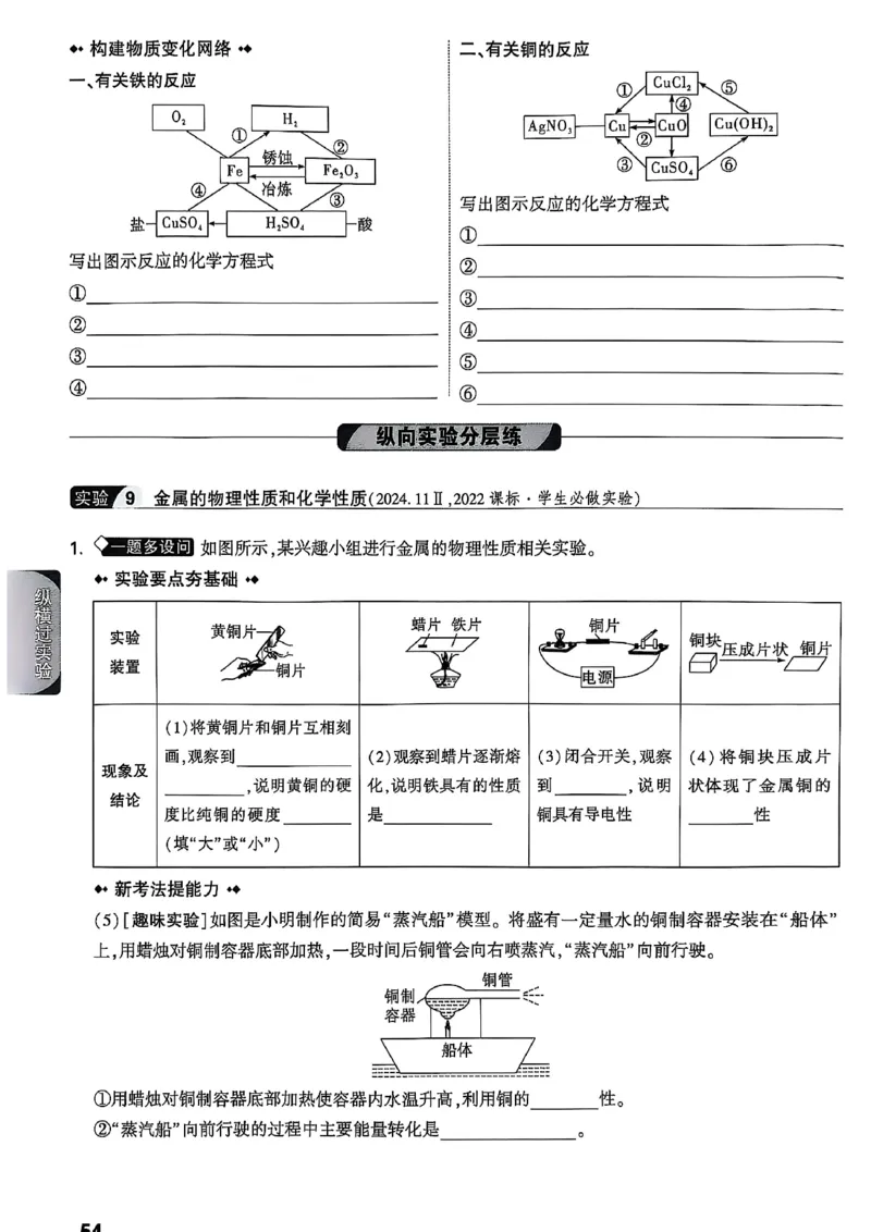 2026辽宁万唯试题研究（化学-主书）_26《万唯中考试题研究》辽宁_2026《辽宁万唯试题研究》化学