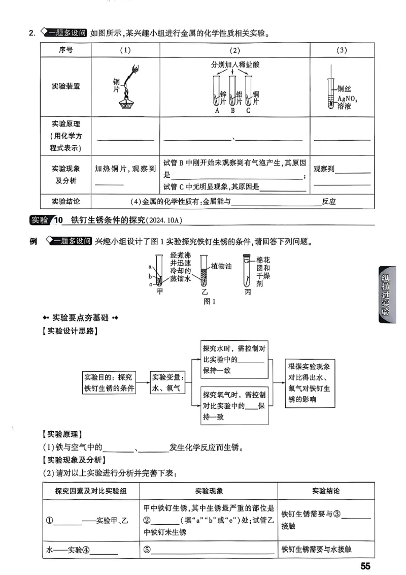 2026辽宁万唯试题研究（化学-主书）_26《万唯中考试题研究》辽宁_2026《辽宁万唯试题研究》化学