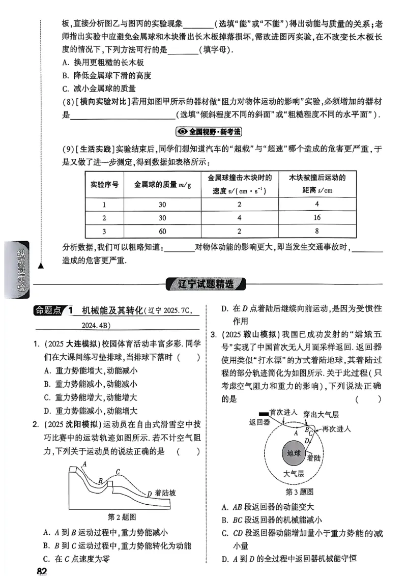 2026辽宁万唯试题研究（物理-1分层精讲本）_26《万唯中考试题研究》辽宁_2026《辽宁万唯试题研究》物理