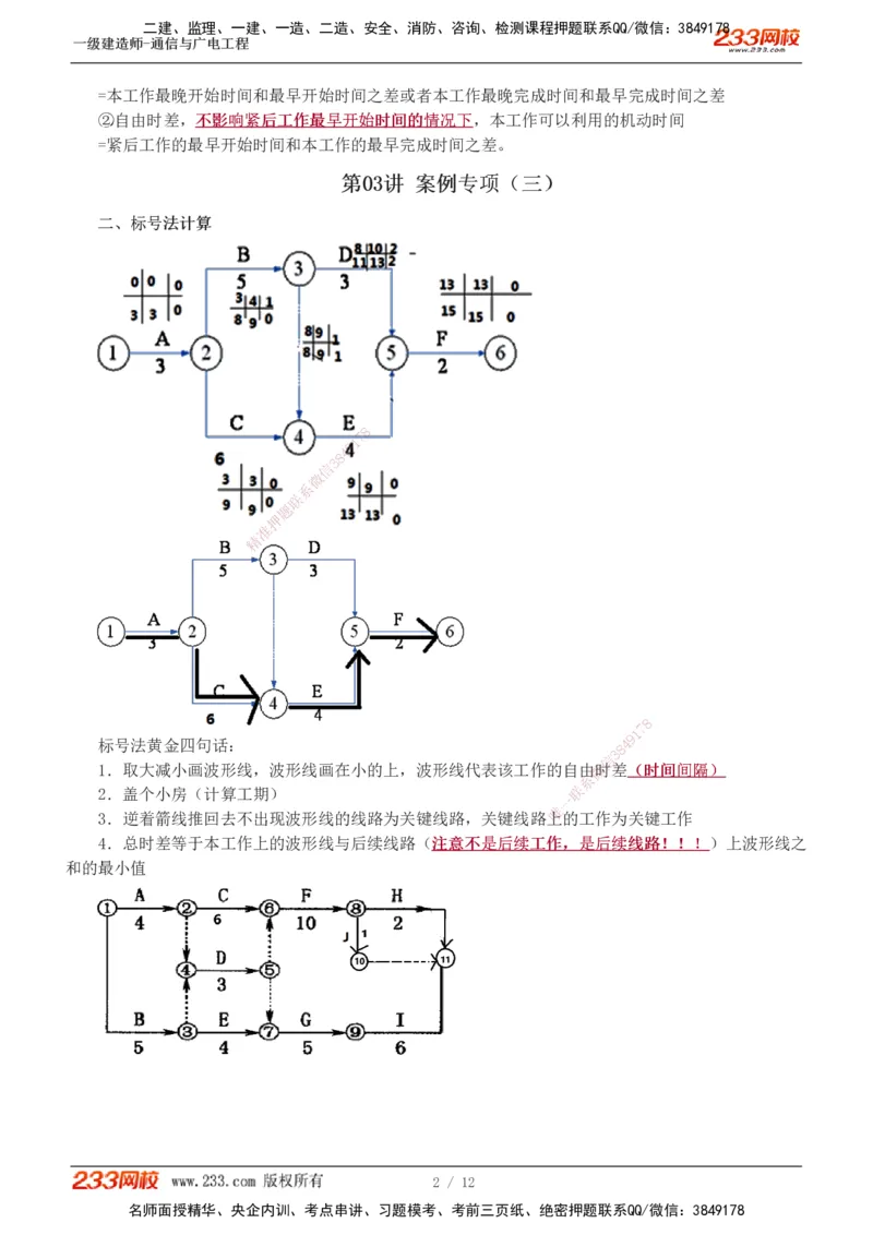 1-5_2026年一级建造师_2026年一建通信_2025年一建通信SVIP_04-冲刺串讲✿考点强化✿小灶集训_05-通信《案例专项班》杨鹏233推荐