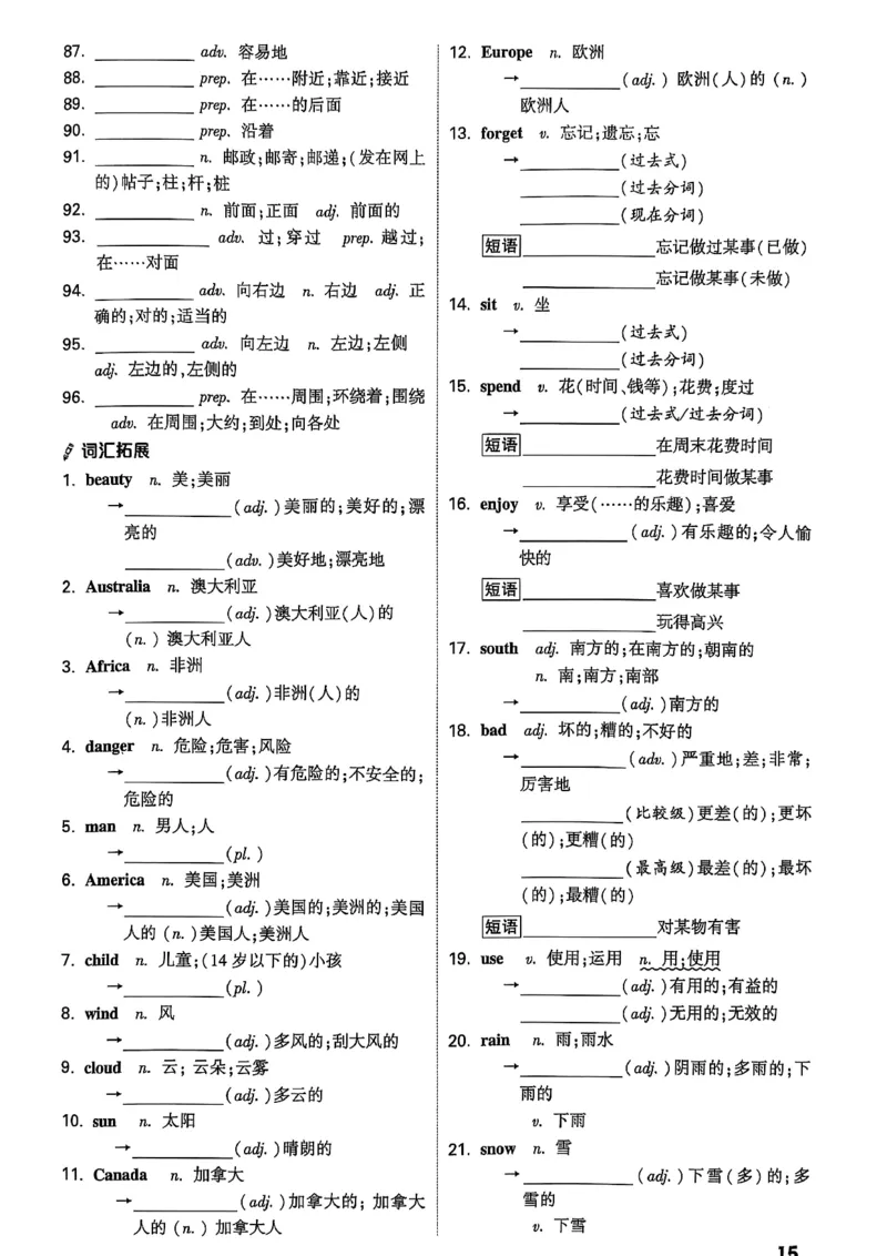 2026辽宁万唯试题研究（英语-3教材词句默写）_26《万唯中考试题研究》辽宁_2026《辽宁万唯试题研究》英语