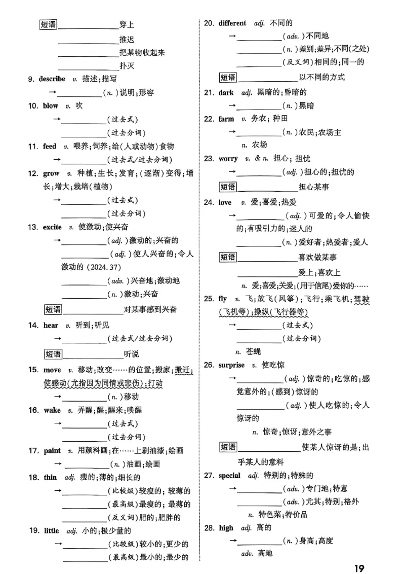 2026辽宁万唯试题研究（英语-3教材词句默写）_26《万唯中考试题研究》辽宁_2026《辽宁万唯试题研究》英语