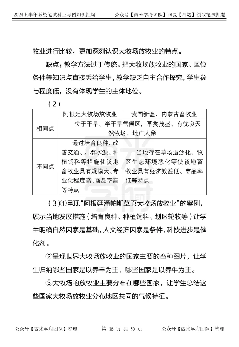 高中地理知识点汇编_4-教培资料-26年最新资料-同步更新_初中高中教资_03科三专项（进去保存报考的学科即可）_01科目三FB网课、三色速记手册、知识点导图等推荐_高中