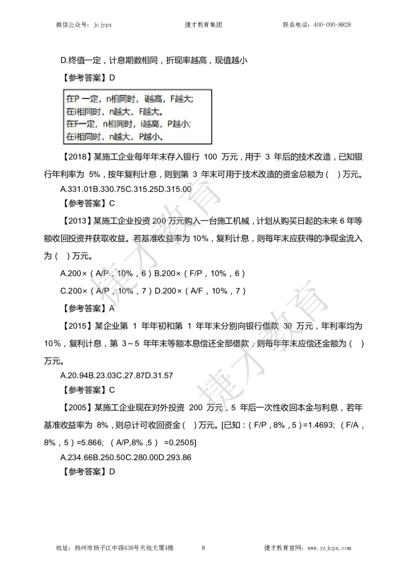 2025年一级建造师《建设工程经济》夜校小灶班_2026年一级建造师_2026年一建经济_2025年一建经济SVIP_04-冲刺串讲✿考点强化✿小灶集训_13-经济《小灶冲刺班》杨教授JC