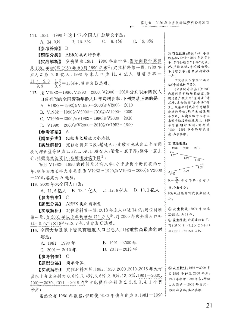 资料分析1200题解析2022新升级_2026考公资料_花生十三合集_刷题花生十三数量关系1200题资料分析1200题⭐⭐_2022升级版花生资料分析1200题