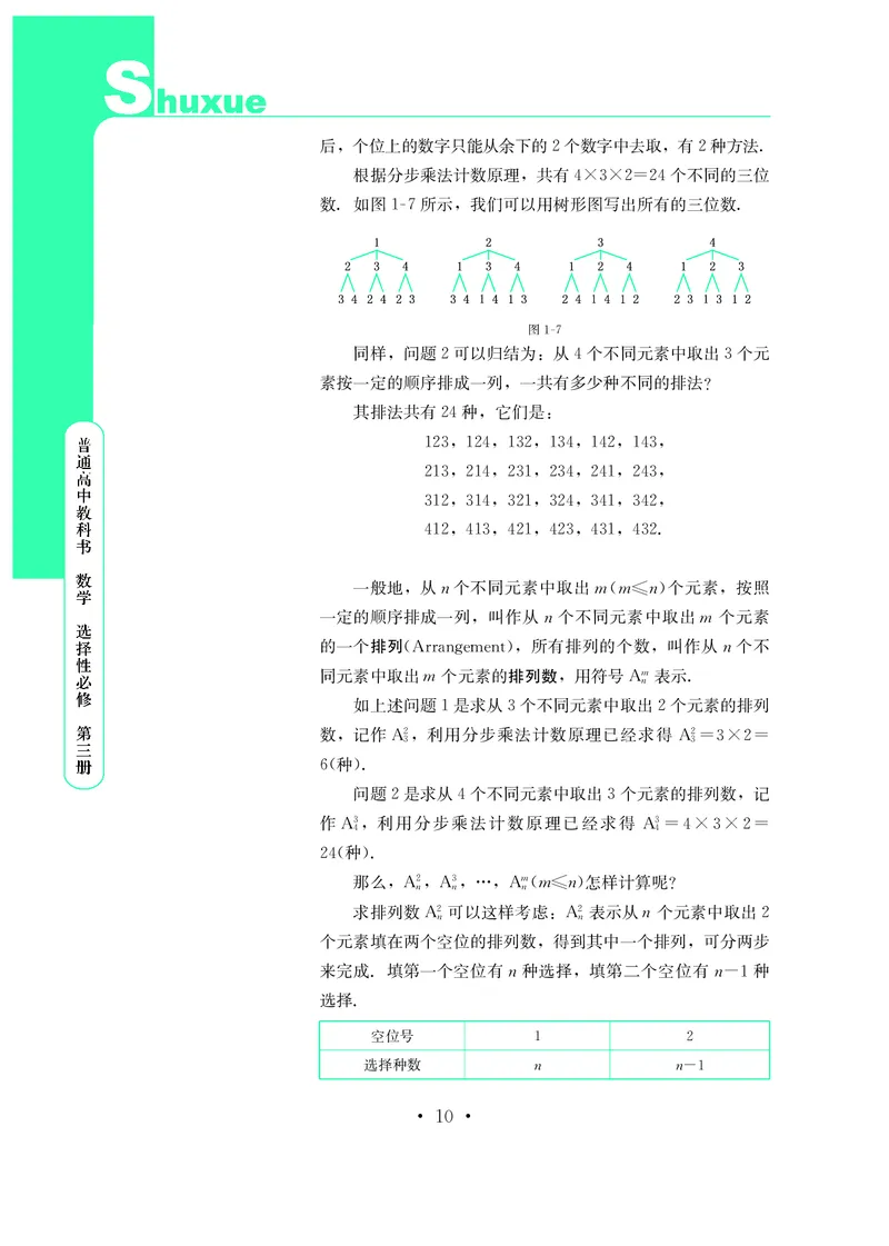 鄂教版数学选修第三册高清教材_4-教培资料-26年最新资料-同步更新_初中高中教资_03科三专项（进去保存报考的学科即可）_02科三专项（笔记真题思维导图教学设计版本二）