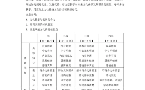 云南省保山市2024-2025学年高三上学期1月期末质量监测语文答案_2025年1月_250120云南省保山市2024-2025学年高三上学期1月期末质量监测试题