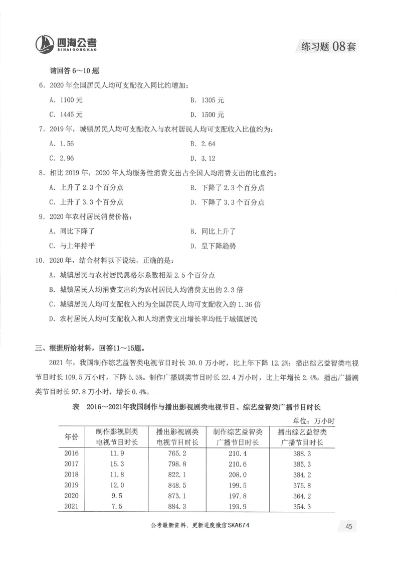 题本篇_2026考公资料_花生十三合集_旗舰班-国考（2026版）花生十三旗舰班（花生行测+飞扬申论）⭐⭐⭐_电子资料（讲义+题本）_刷题题本_资料分析600题