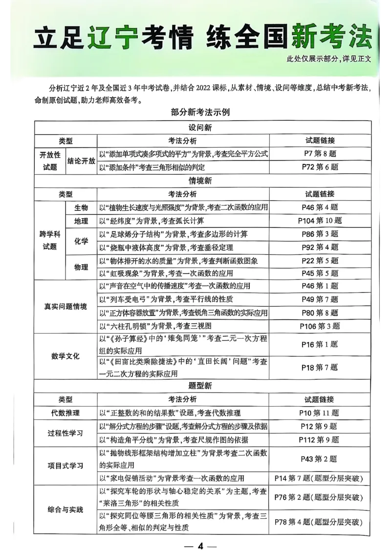 2026辽宁万唯试题研究（数学-1分层精讲本）_26《万唯中考试题研究》辽宁_2026《辽宁万唯试题研究》数学