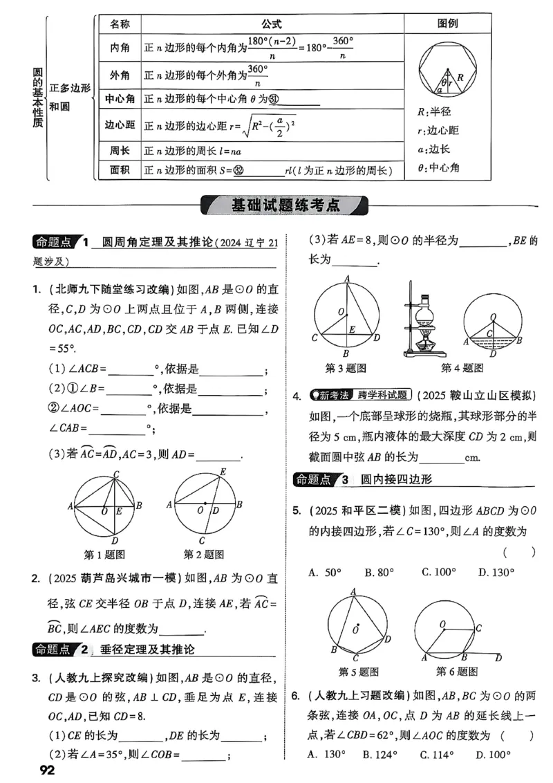 2026辽宁万唯试题研究（数学-1分层精讲本）_26《万唯中考试题研究》辽宁_2026《辽宁万唯试题研究》数学