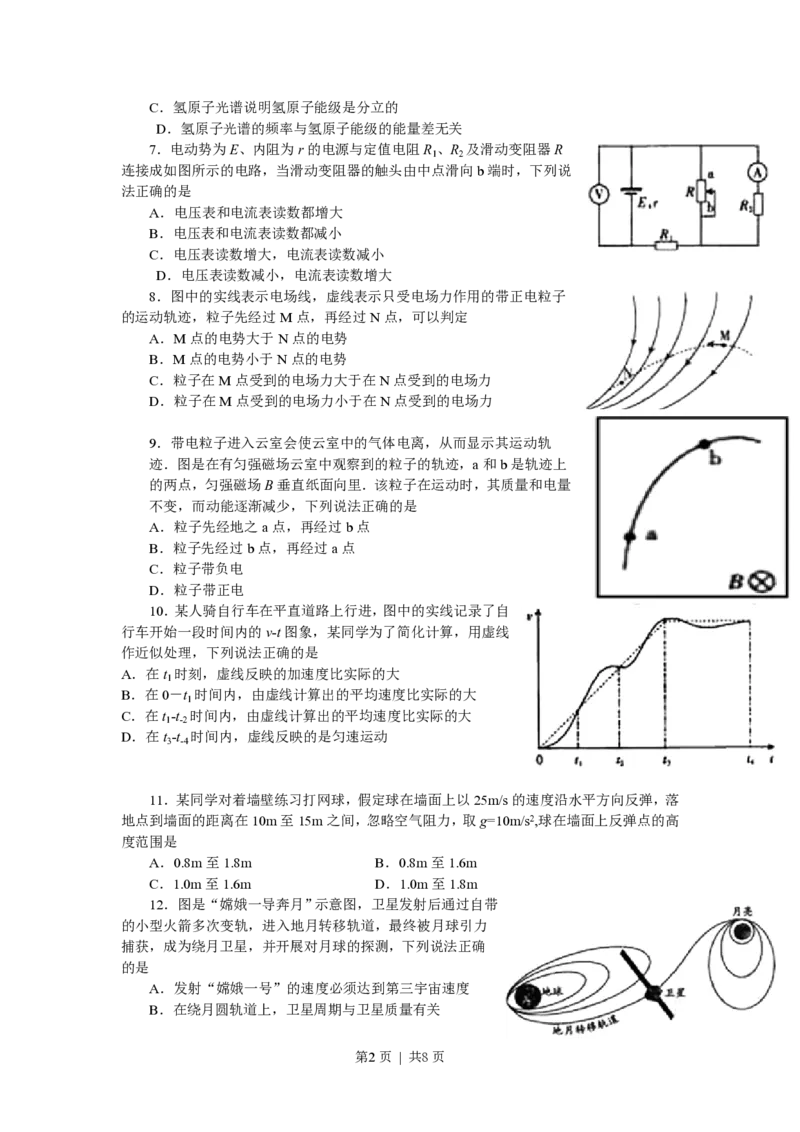 2008年高考物理试卷（广东）（空白卷）_物理历年高考真题_新&middot;PDF版2008-2025&middot;高考物理真题_物理（按省份分类）2008-2025_2008-2025&middot;（广东）物理高考真题