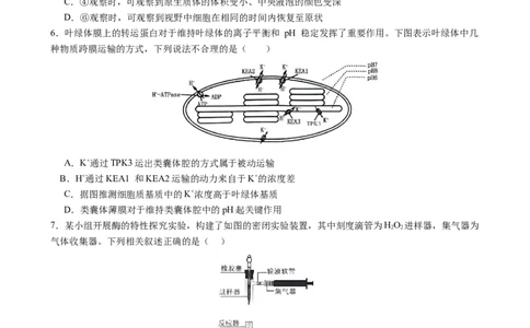 生物（新高考通用）01（考试版）(1)_1多考区联考_08272024年新高二开学摸底考试卷（word版含解析和答题卡）