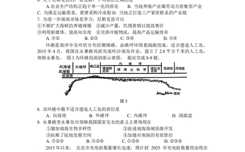 黑龙江省哈尔滨市第三中学校2024届高三上学期1月期末地理_2024届黑龙江省哈尔滨市第三中学校高三上学期1月期末