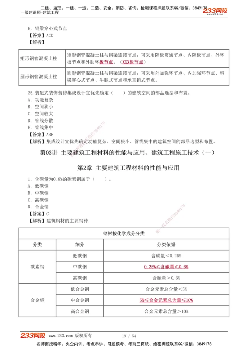 1-5_2026年一级建造师_2026年一建建筑_2025年一建建筑SVIP_03-习题精析✿实战特训✿模考通关_09-建筑《蓝宝典优题班》江凌俊233_讲义