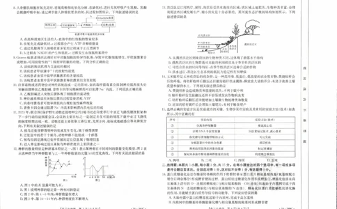 辽宁省县级重点高中协作体2023-2024学年高三上学期末考试生物试题_2024届辽宁省县级重点高中协作体高三上学期末考试_辽宁省县级重点高中协作体2024届高三上学期末考试生物