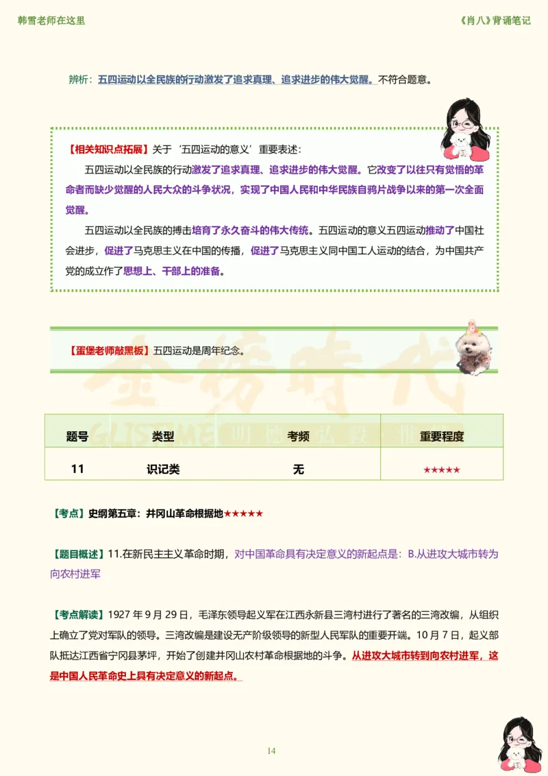 韩雪老师《肖八》背诵笔记（卷六）_2026考公资料_（49）政治理论合集_政治理论合集_2025考研政治_03.肖秀荣_01.韩雪_03.冲刺押题_05.肖八肖四冲刺带背营_背诵笔记