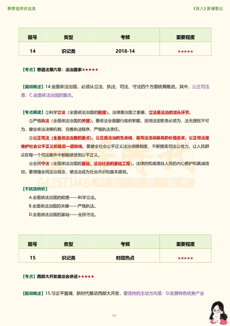 韩雪老师《肖八》背诵笔记（卷六）_2026考公资料_（49）政治理论合集_政治理论合集_2025考研政治_03.肖秀荣_01.韩雪_03.冲刺押题_05.肖八肖四冲刺带背营_背诵笔记