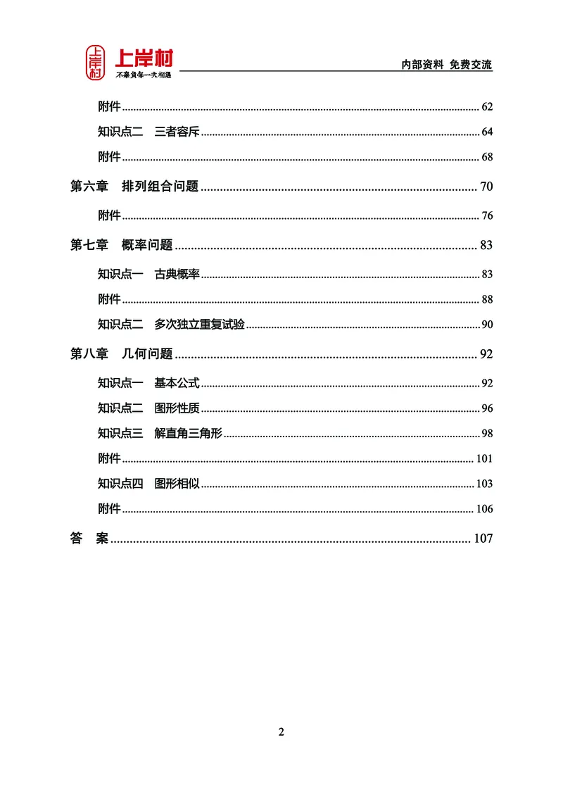 《上岸村&middot;一卡通》数量（王炎）_2026考公资料_（28）上岸村合集（司马、章晓铭、王永恒、天晓、忠政、丁旭等）_2026年上岸村国省考行测申论一卡通_讲义