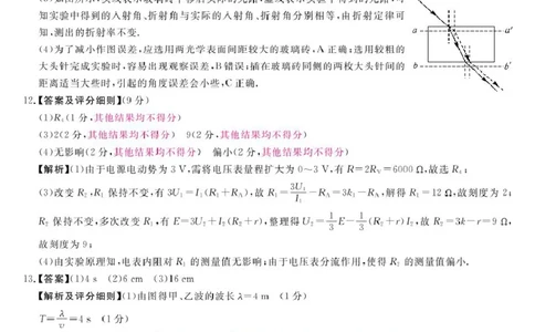 25届高三2月14-15日联考-物理答案_2025年2月_250219河南省金科大联考2024-2025学年高三下学期2月质量检测_河南省部分学校2024-2025学年高三下学期2月质量检测物理试卷（PDF版，含答案）