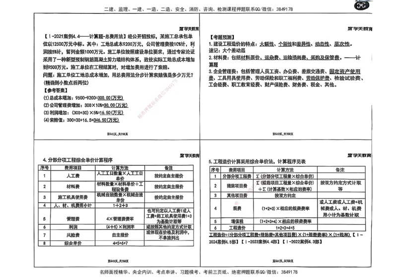 2025年一级建造师集训讲义（建筑）_2026年一级建造师_2026年一建建筑_2025年一建建筑SVIP_04-冲刺串讲✿考点强化✿小灶集训_62-建筑《考前集训班》魏国安XT_--配套讲义--