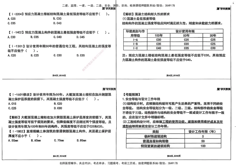 2025年一级建造师集训讲义（建筑）_2026年一级建造师_2026年一建建筑_2025年一建建筑SVIP_04-冲刺串讲✿考点强化✿小灶集训_62-建筑《考前集训班》魏国安XT_--配套讲义--