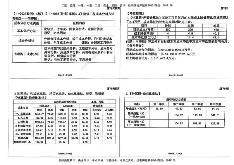 2025年一级建造师集训讲义（建筑）_2026年一级建造师_2026年一建建筑_2025年一建建筑SVIP_04-冲刺串讲✿考点强化✿小灶集训_62-建筑《考前集训班》魏国安XT_--配套讲义--