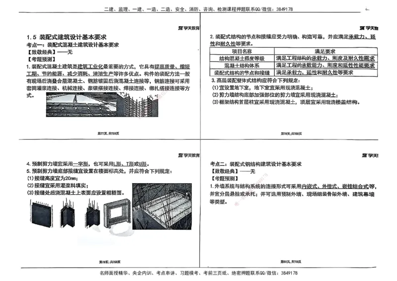 2025年一级建造师集训讲义（建筑）_2026年一级建造师_2026年一建建筑_2025年一建建筑SVIP_04-冲刺串讲✿考点强化✿小灶集训_62-建筑《考前集训班》魏国安XT_--配套讲义--