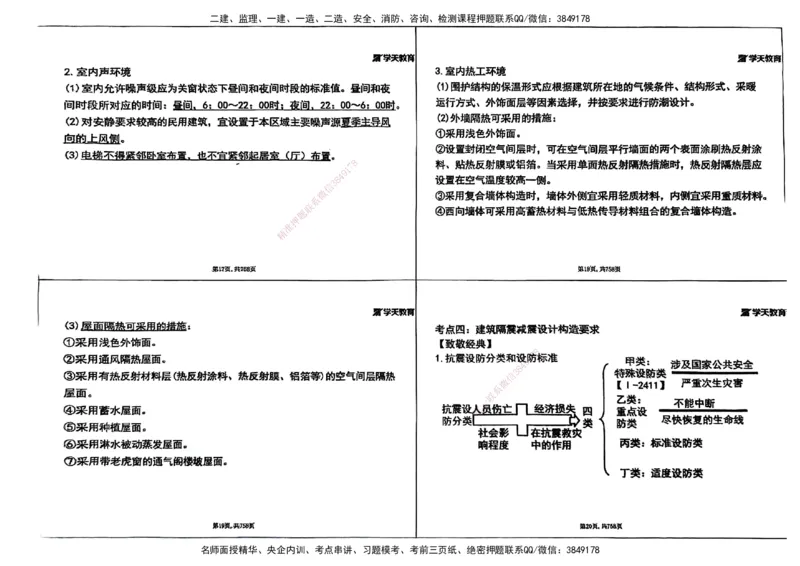 2025年一级建造师集训讲义（建筑）_2026年一级建造师_2026年一建建筑_2025年一建建筑SVIP_04-冲刺串讲✿考点强化✿小灶集训_62-建筑《考前集训班》魏国安XT_--配套讲义--