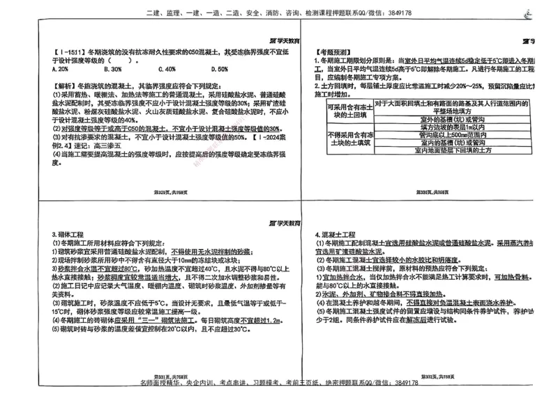 2025年一级建造师集训讲义（建筑）_2026年一级建造师_2026年一建建筑_2025年一建建筑SVIP_04-冲刺串讲✿考点强化✿小灶集训_62-建筑《考前集训班》魏国安XT_--配套讲义--