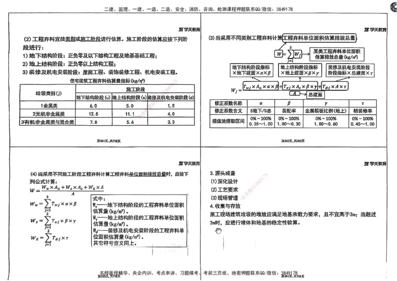 2025年一级建造师集训讲义（建筑）_2026年一级建造师_2026年一建建筑_2025年一建建筑SVIP_04-冲刺串讲✿考点强化✿小灶集训_62-建筑《考前集训班》魏国安XT_--配套讲义--