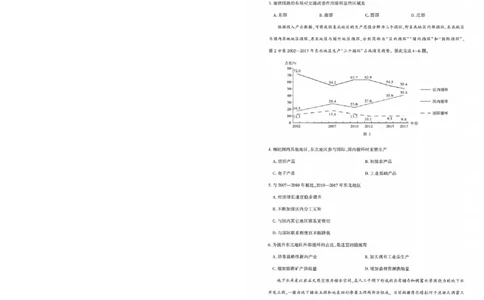 25届圆创联盟3月联考地理_2025年3月_250327湖北省圆创教育教研中心2025届高三三月联合测评（全科）_湖北省圆创教育教研中心2025届高三三月联合测评地理