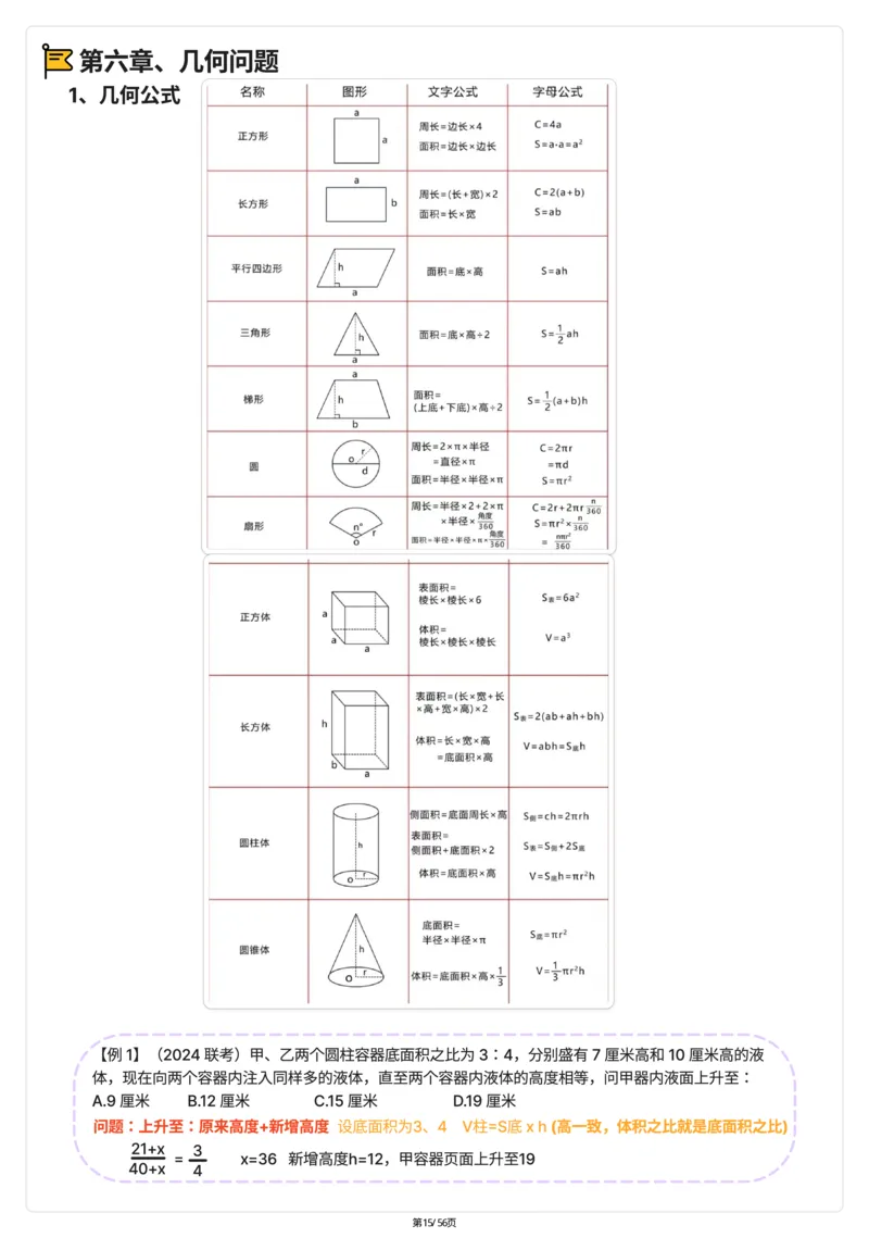 高照｜25数量关系稳稳班笔记56页（完整版）_2026考公资料_（06）高照（最新的在超格合集）_高照数量笔记合集