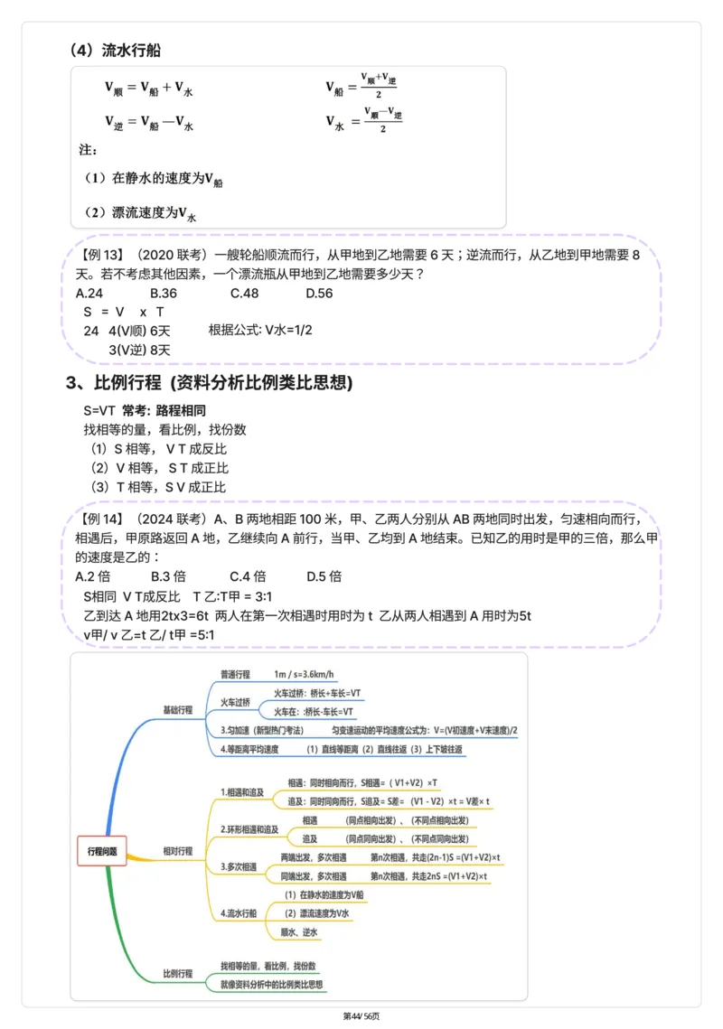 高照｜25数量关系稳稳班笔记56页（完整版）_2026考公资料_（06）高照（最新的在超格合集）_高照数量笔记合集