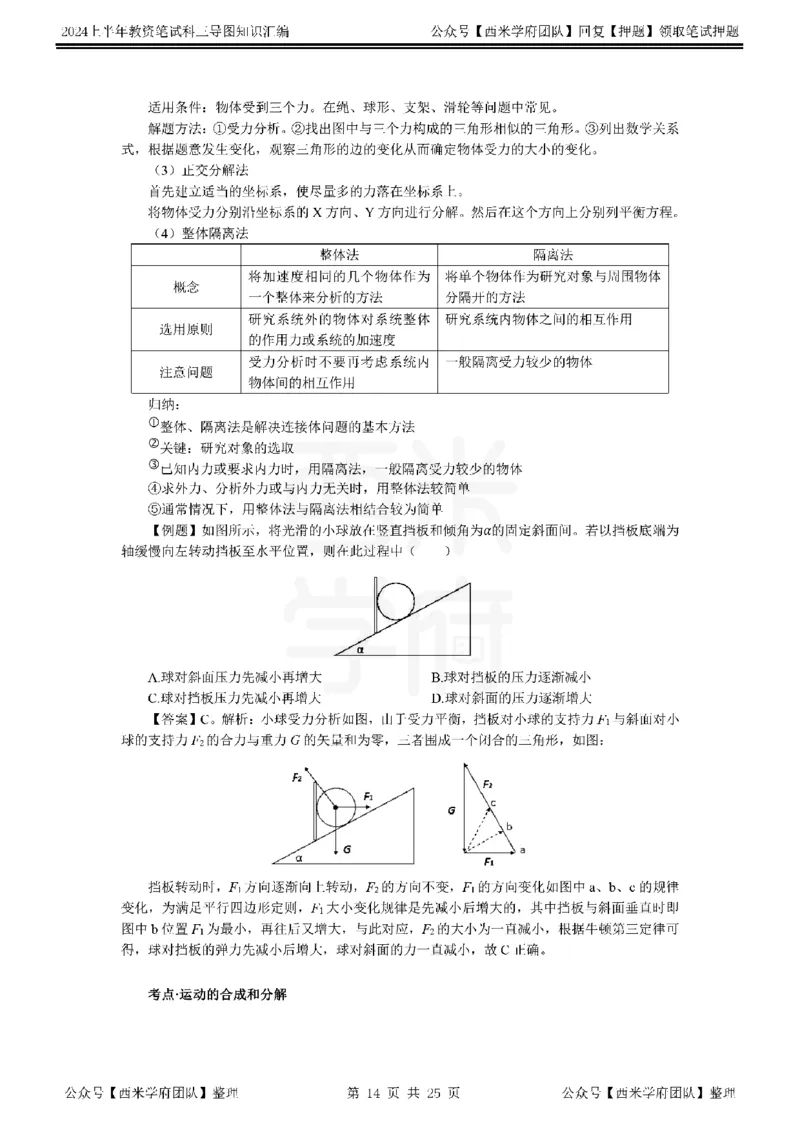 高中物理_4-教培资料-26年最新资料-同步更新_初中高中教资_03科三专项（进去保存报考的学科即可）_01科目三FB网课、三色速记手册、知识点导图等推荐_高中
