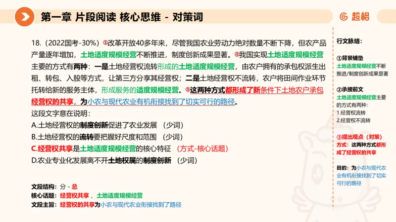 超格六合一言语-第三节-主旨理解题-程度对策词_2026考公资料_超格合集_公考-理论班2026超格行测申论（六合一）理论实战班_言语理解理论实战班老于_课件