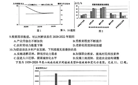 2024学年第二学期浙江省七彩阳光新高考研究联盟返校联考地理_2025年2月_2502172024学年第二学期浙江省七彩阳光新高考研究联盟返校联考（全科）