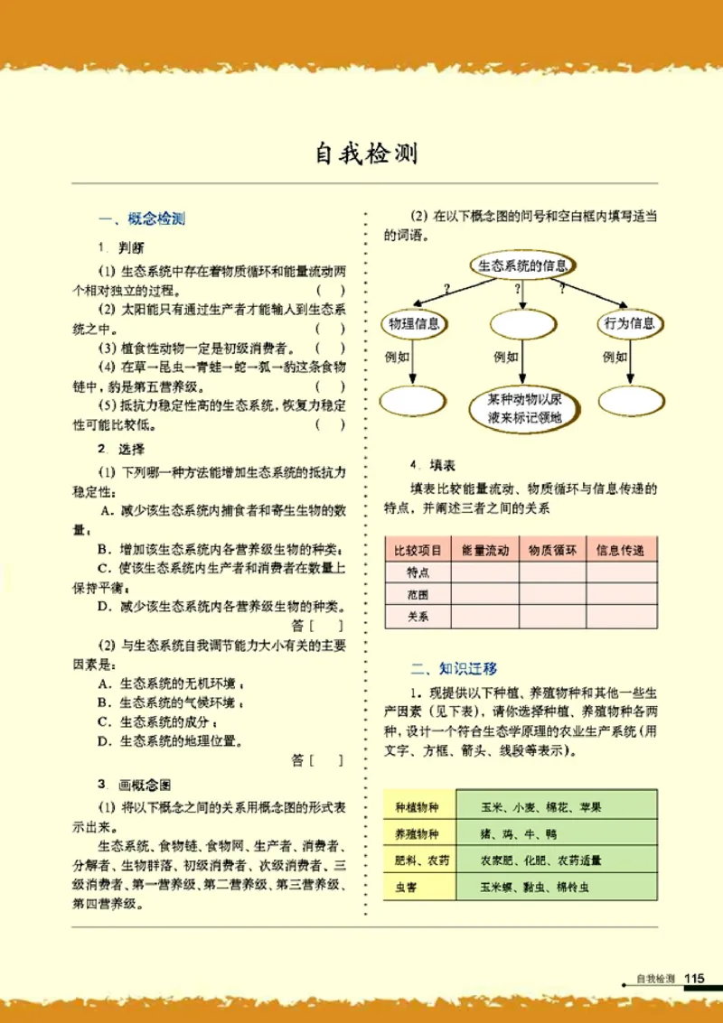 高中生物必修3稳态与环境_4-教培资料-26年最新资料-同步更新_初中高中教资_03科三专项（进去保存报考的学科即可）_02科三专项（笔记真题思维导图教学设计版本二）