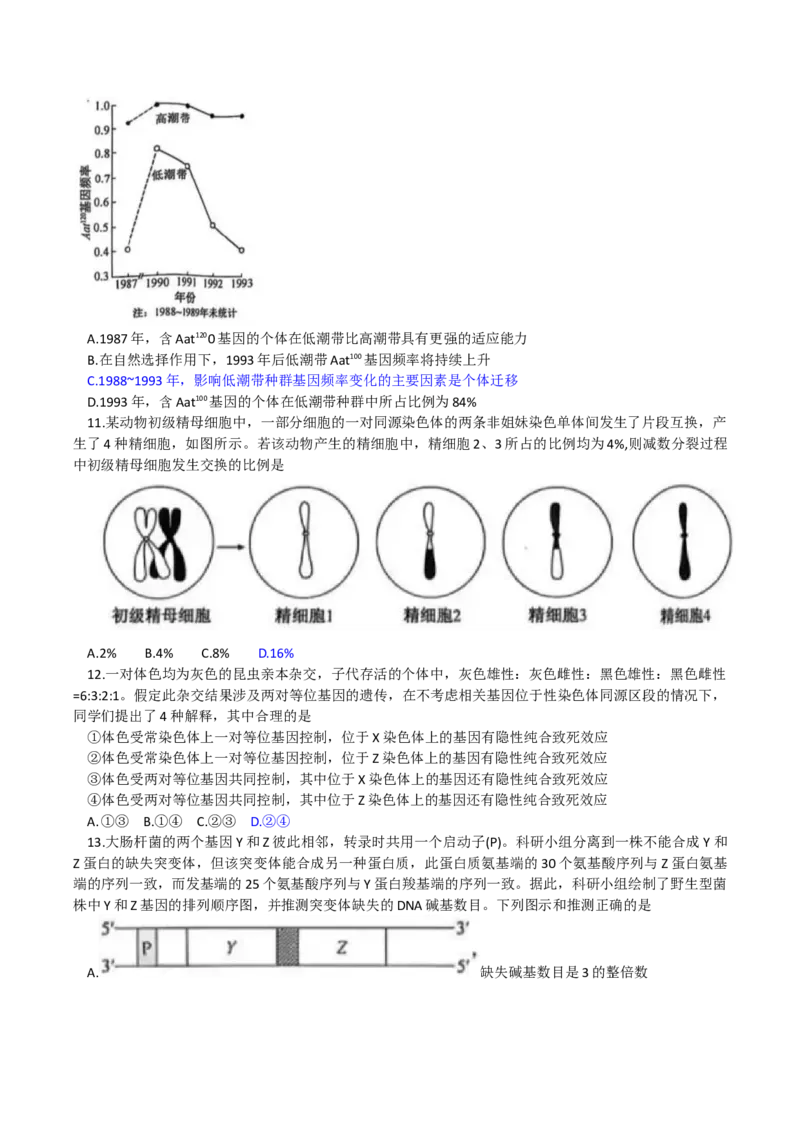 2025《高考真题&bull;安徽》生物真题_2025《全国高考真题卷》各地方卷_2025《高考真题&bull;安徽》