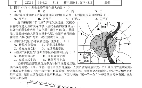 2025届广东省汕头市高三第三次模拟考试地理试卷（含答案）_2025年5月_250528广东省汕头市2025届高三下学期第三次模拟考试（全科）