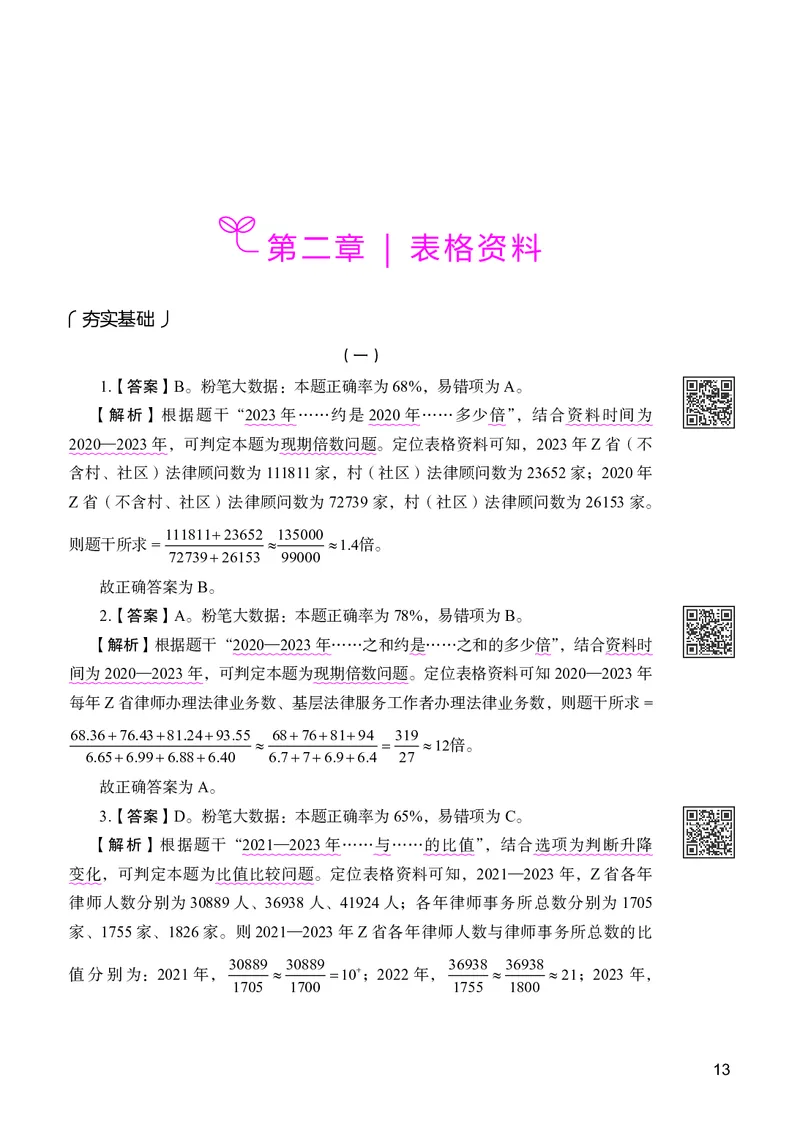 资料分析下册_2026考公资料_26行测5000+申论100一定先转存网盘_行测5000题持续更新_新增25国省考行测真题（新增题部分）_下册各模块答案解析