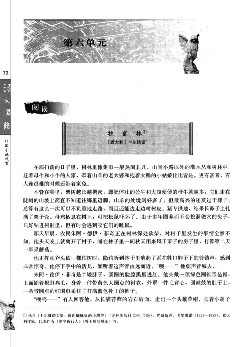 高中语文外国小说欣赏_4-教培资料-26年最新资料-同步更新_初中高中教资_03科三专项（进去保存报考的学科即可）_02科三专项（笔记真题思维导图教学设计版本二）
