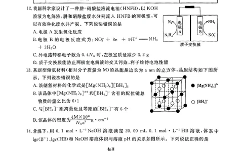 化学_2025年4月_250419江西省赣州市十八县（市、区）二十五校2025届高三下学期期中联考（江西4月质检）（全科）