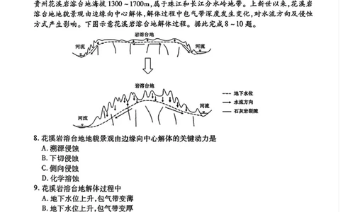 2025届广东省衡水金卷高三年级5月联考地理试题（含答案）_2025年5月_250515衡水金卷2025届高三5月份联考（全科）
