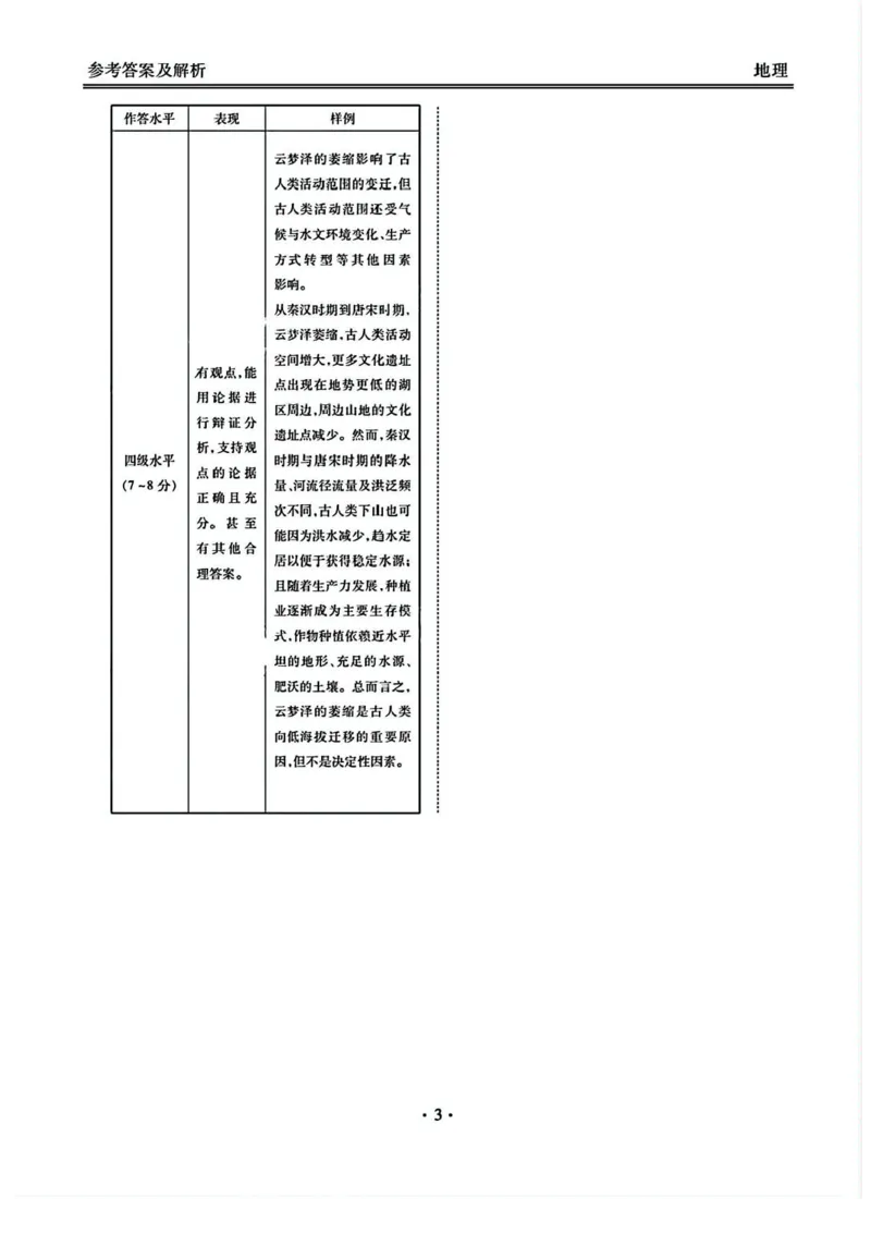 2025届广东省衡水金卷高三年级5月联考地理试题（含答案）_2025年5月_250515衡水金卷2025届高三5月份联考（全科）