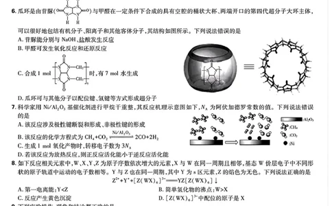 东北三省精准教学联盟2024-2025学年高三下学期3月联考化学试卷+答案_2025年3月_250304东北三省精准教学联考2025届高三3月联考