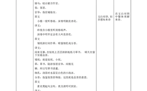 高中语文选择性必修下《临安春雨初霁》教学设计_4-教培资料-26年最新资料-同步更新_初中高中教资_03科三专项（进去保存报考的学科即可）_12小某书热门博主（高中语文）